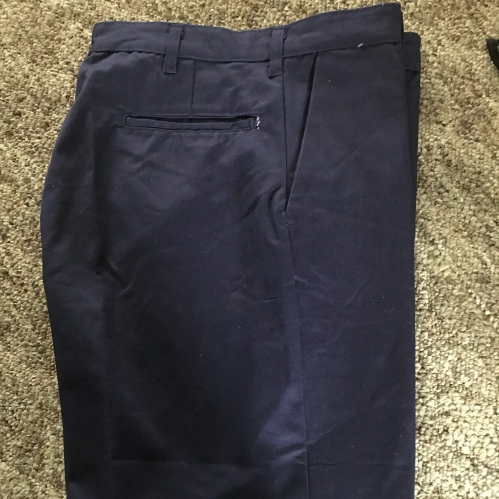 Mens navy dress pants